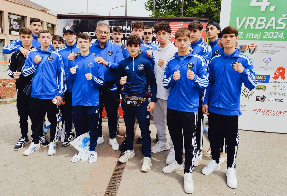 🇮🇹🥊 Gli Azzurrini Junior sono Vrbas 🇷🇸, dove da domani (8/5) a domenica 12 maggio prenderanno parte  all’edizione 2024 della Nations’ Cup.

🇮🇹🥊 Forza Italia Boxing Team 

#Azzurri #Boxing #Boxer #Boxe #pugilato #fight #fighter #itaboxing #noisiamoboxe #tournament