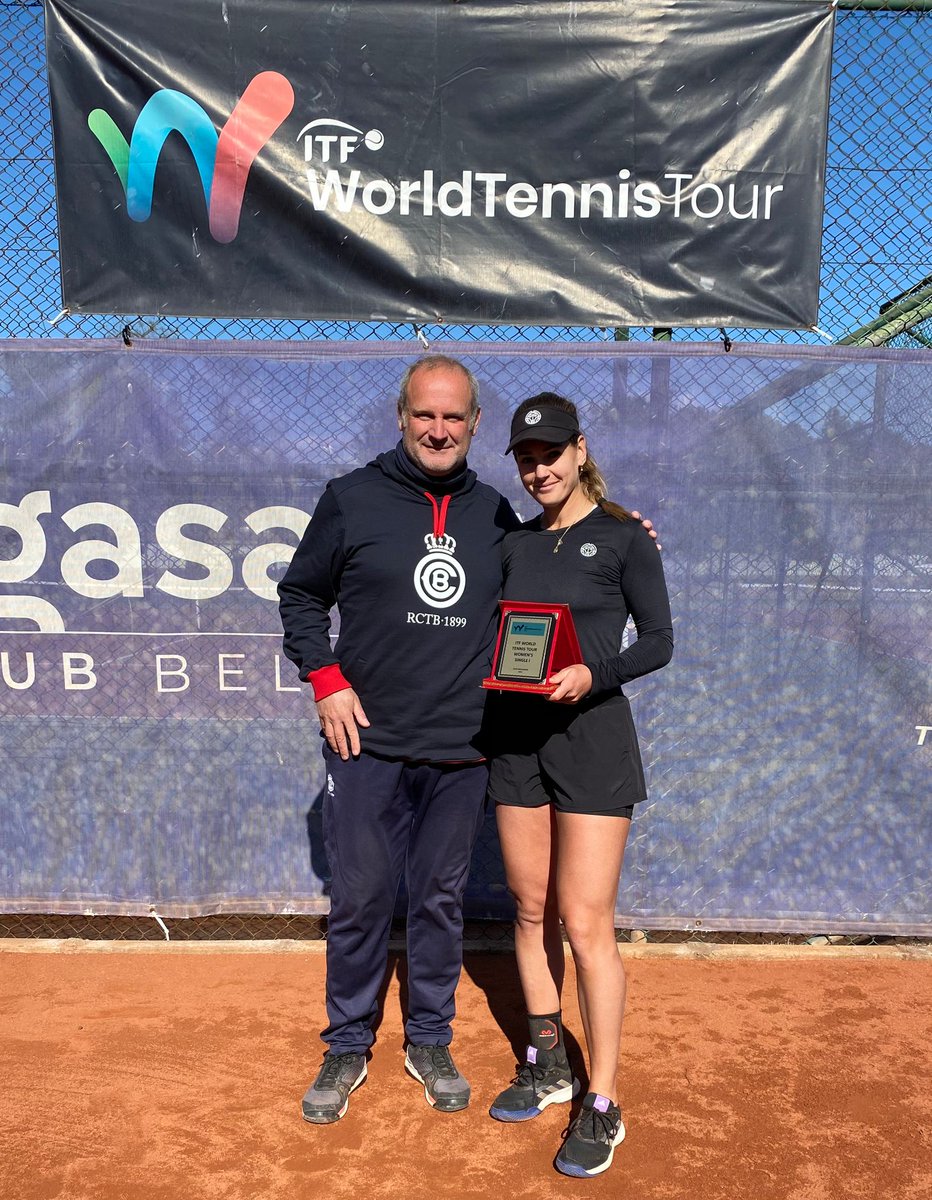 👏🏼👏🏼👏🏼Temporadón Andrea Lázaro, campeona de: 🏆 ITF W35 de 🇮🇹 Santa Margherita de Pula 🏆 ITF W15 de 🇹🇷 Antalya #TeamRCTB1899