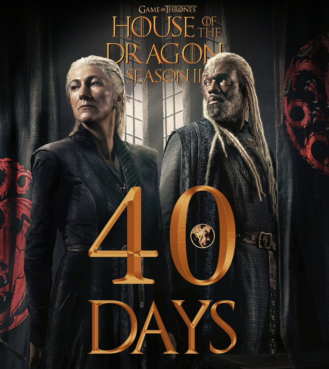 ‘HOUSE OF THE DRAGON’ Season 2 premieres in 40 DAYS! 🐉