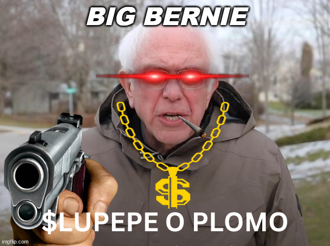 $lupepe o plomo.. Bernie sanders dun turned gangster.. #crypto #lunc #btc #lunaclassic #altcoins #meme #memes #memecoin #memecoins #bitcoin #ethereum #solana #blockchain #cryptocurrencies #binance