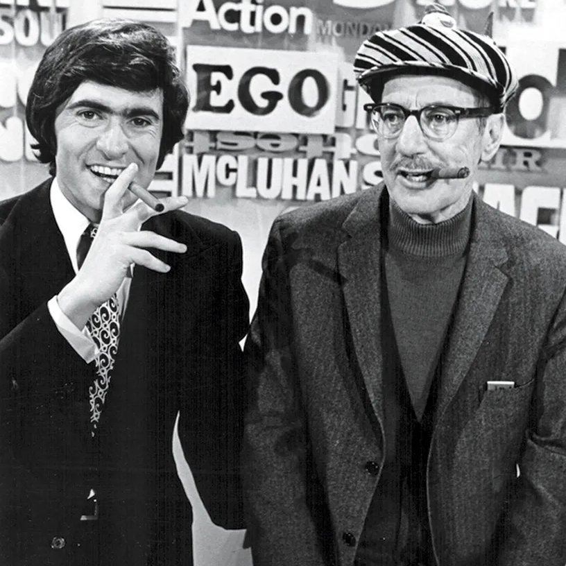 Hey Groucho, why did @david_steinberg work on 'Minnie's Boys'? The answer to this puzzler on this week's ENCORE #GGACP at gilbertpodcast.com! @Franksantopadre @RealGilbert