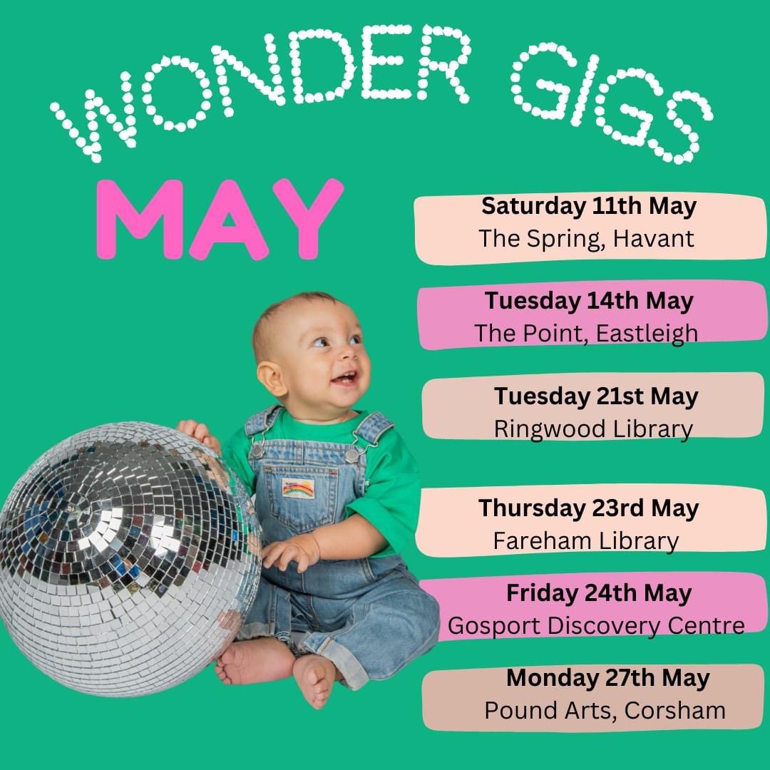 ⭐️ May Wonder Gigs ⭐️ Music for you, play for them. Wonder Gigs is a series of family friendly, live events for music-loving grown-ups and little ones aged 0 - 4 year olds. For more dates please visit our website: filskittheatre.com/wonder-gigs