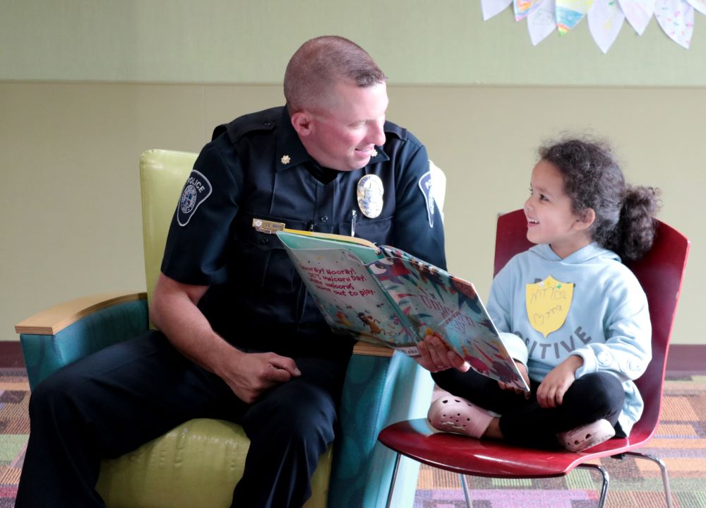 Happy Children’s Book Week! You can celebrate all week long by reading books from your local library. And thanks @WCDPL for this awesome photo!