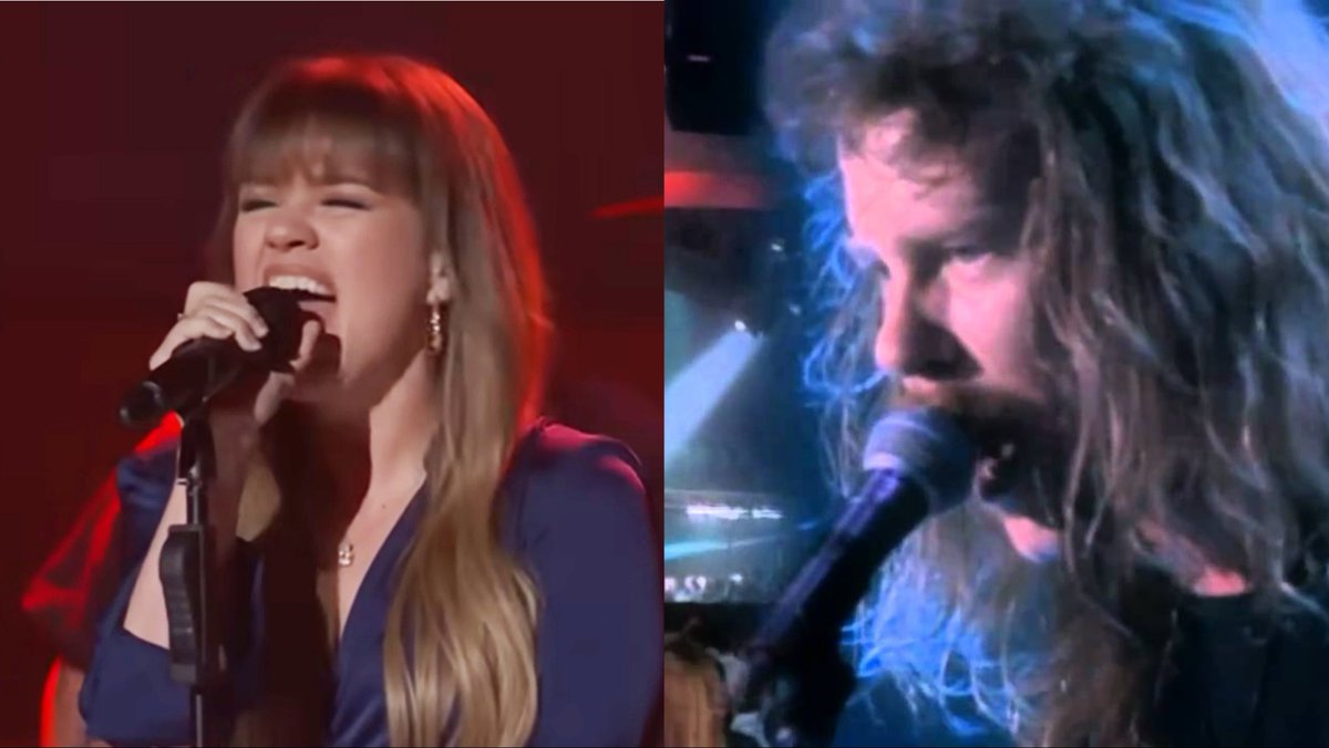🤘 See KELLY CLARKSON cover METALLICA's 'Sad but True' revolvermag.com/music/see-kell…