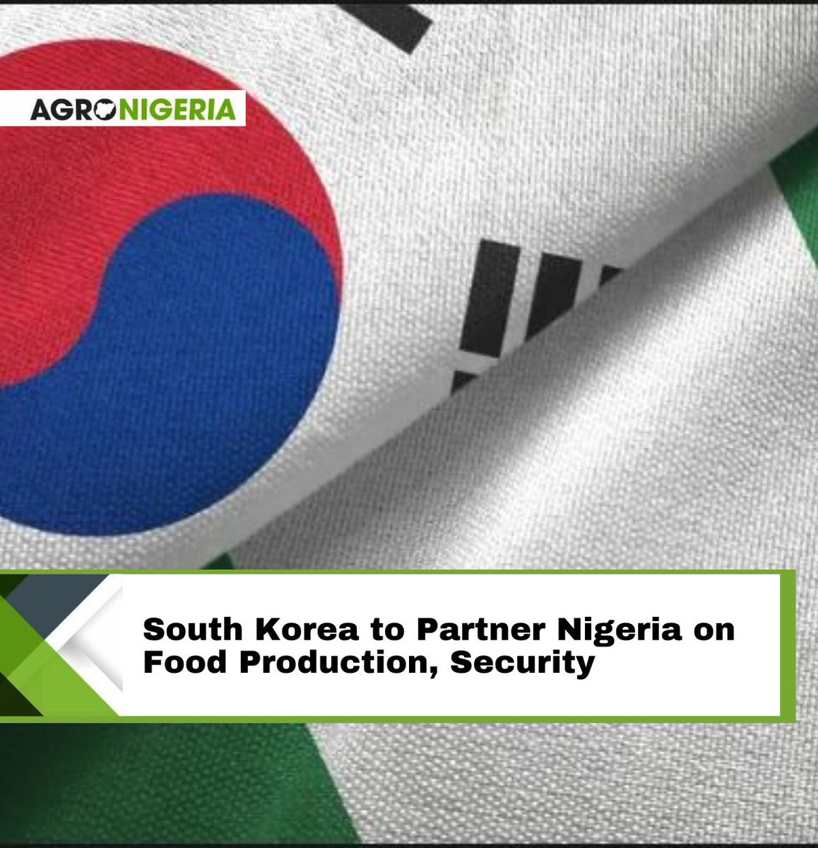 The Republic of South Korea has affirmed its commitment to assisting Nigeria in boosting food production and tackling insecurity. Read more: agronigeria.ng/south-korea-to…