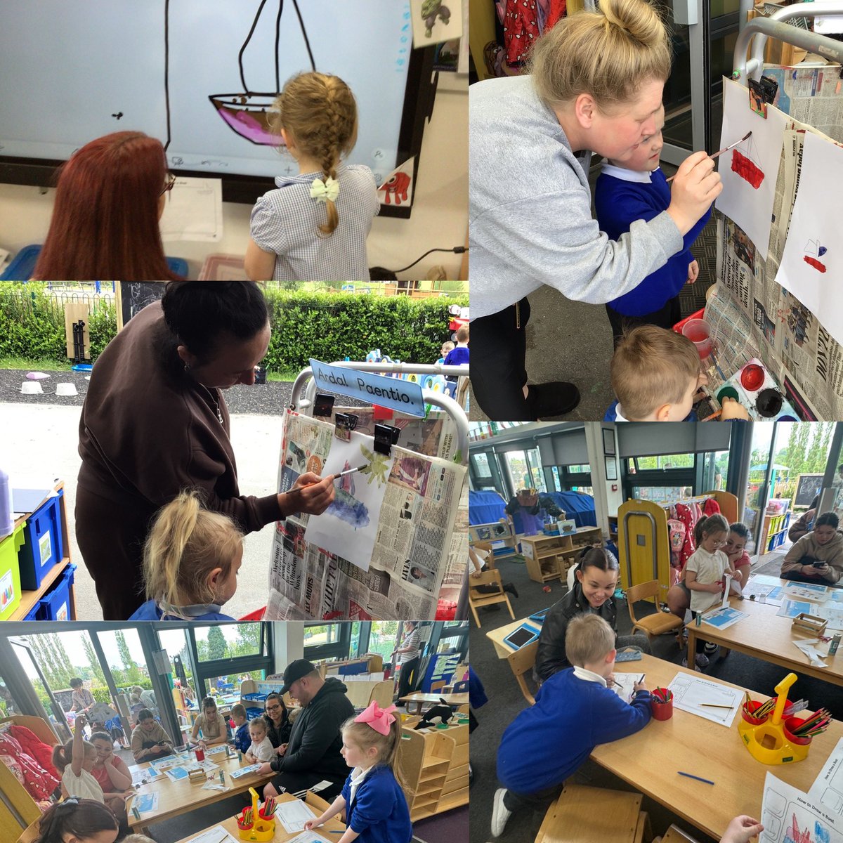 Thank you to the parents who joined us this afternoon for our “come and see session” in dosbarth Glas☀️ we had a lovely afternoon ☺️ #TeamGwenfro #healthyconfidentindividuals