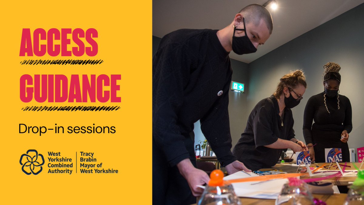 Work in West Yorkshire's cultural sector? Looking to make your work more accessible and inclusive? Why not join one our free advice sessions! • Zoom drop-in: Wednesday 29 May • One-on-one consultation: Friday 31 May 🔗 Learn more and book your spot: bit.ly/3UGv626