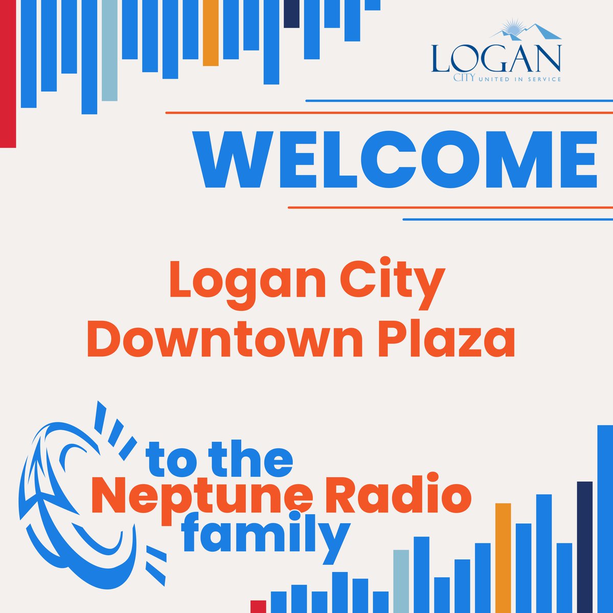 Welcome to the Neptune Radio family, Logan City Downtown Plaza in Utah! We’re excited to enhance the experience for your visitors with 100% lyric-safe music and a professional radio sound they’ll love!