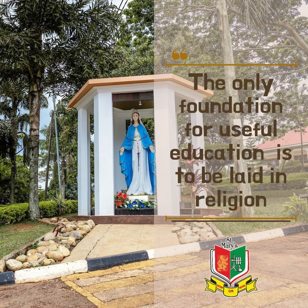 “When we put God first, all other things fall into their proper place'
Enroll students at St. Mary's College Lugazi . Call +256705601045 for more info #StMarysCollegeLugazi #GratefulForEducation #Educationalforall #DreamsComeTrue.