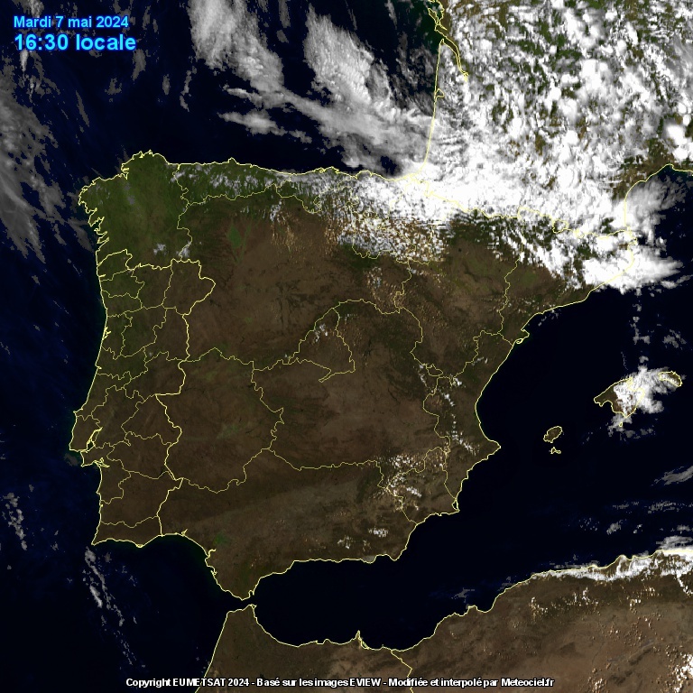 (🖥️Alerta automática) ☁️☁️Aumento importante en nubosidad sobre Alcorcón.
 May 7, 2024 at 04:53PM