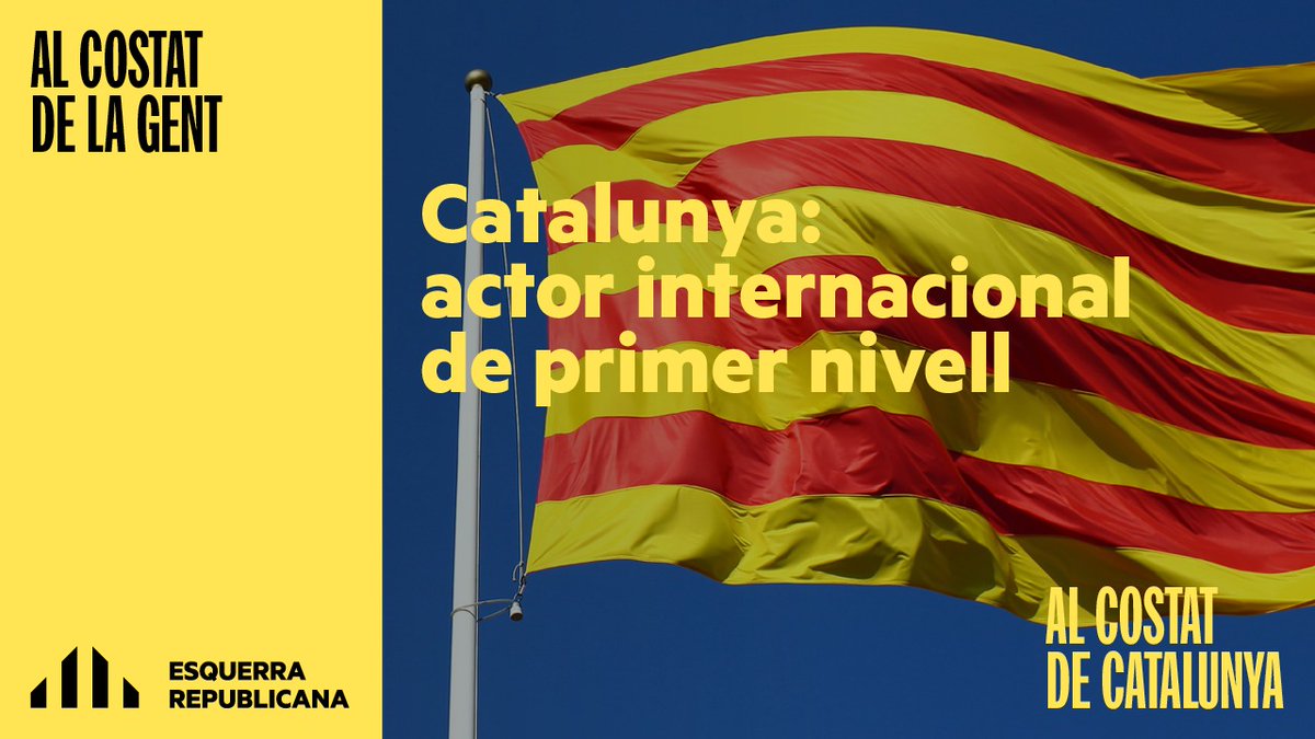🌐 Catalunya al món: aquest #12M apostem també per seguir internacionalitzant el país Llegeix les propostes d’Acció Exterior @Esquerra_ERC 👇🏻