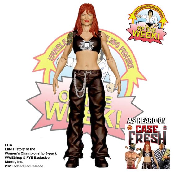 On Episode 2 of @CaseFreshPod, @thefigheel and @figvault discuss the unreleased 'Rated R Superstar' Lita Elite from the canceled History of the Wonen's Championship 3-pack! podcasts.apple.com/us/podcast/the…