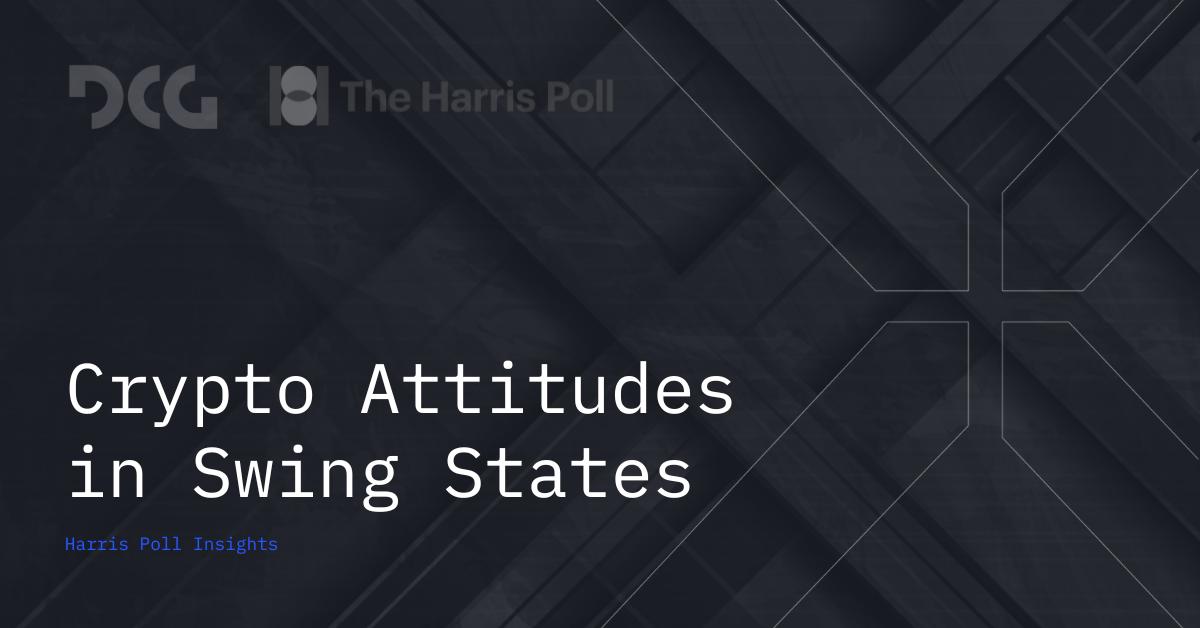 1/ Today, @DCGco released data with @HarrisPoll that explores swing state attitudes toward digital assets and the financial system. The findings are clear: digital assets have emerged as a significant issue in the upcoming election. theblockchainassociation.org/swingstatevote… 🧵