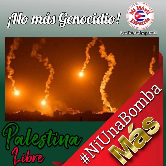 El genocidio continúa con el pueblo palestino #PalestinaNoEstáSola @SeprocAvila