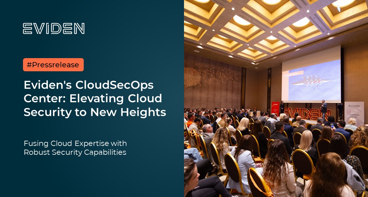Eviden launches CloudSecOps Center in Timisoara, Romania, merging cloud & security expertise for unparalleled service. 🔒💻 #CloudSecurity #Innovation Join us in shaping the future of cloud security! Learn More👉spr.ly/6012jiqdQ