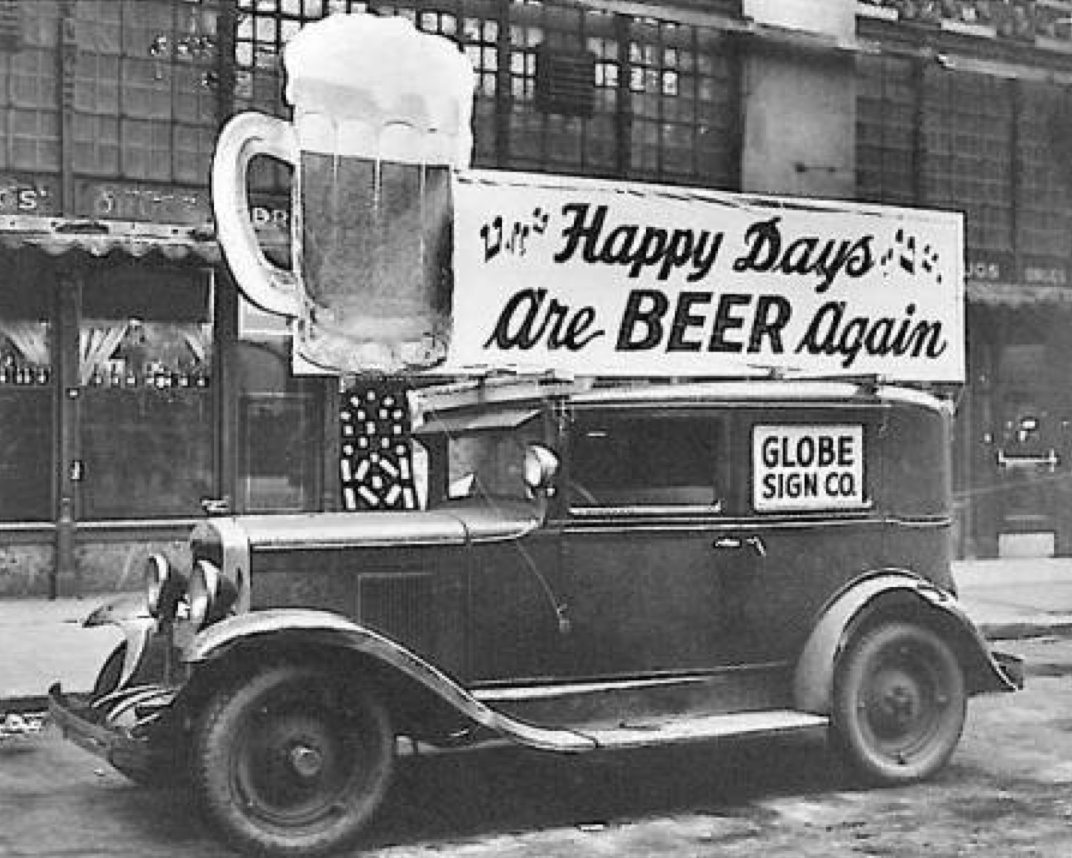 The Congress also passed legislation authorizing the sale of beer in such states as desired. This has already resulted in considerable reemployment and, incidentally, has provided much needed tax revenue. ➡️
#beer #prohibition #TheNewDeal
