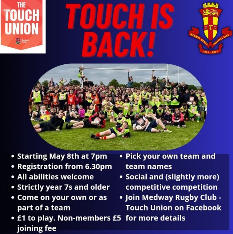 Touch is back !!! #Pitchero mrfc.net/news/touch-is-…