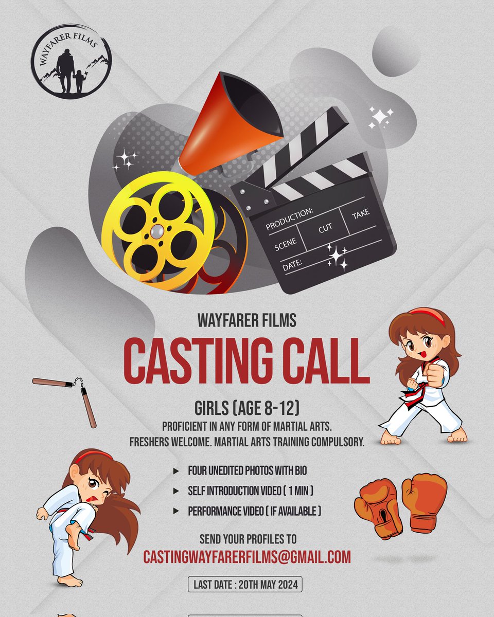 Casting Call !! 📢 #WayfarerFilms