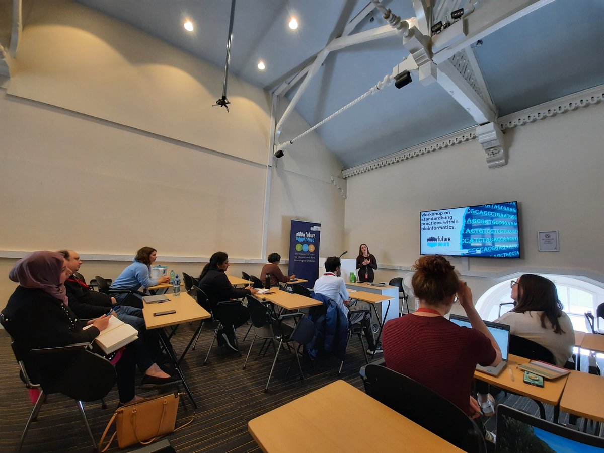 hamidah.ghani (@idahry1) on Twitter photo Workshop on standardising practices within bioinformatics presented by <a href="/LaurasLocus/">Laura Whelan 🧬👩🏼💻</a> at FutureNeuro today.
<a href="/Futureneuro_ie/">FutureNeuro Centre</a> Workshop on standardising practices within bioinformatics presented by <a href="/LaurasLocus/">Laura Whelan 🧬👩🏼💻</a> at FutureNeuro today.
<a href="/Futureneuro_ie/">FutureNeuro Centre</a>