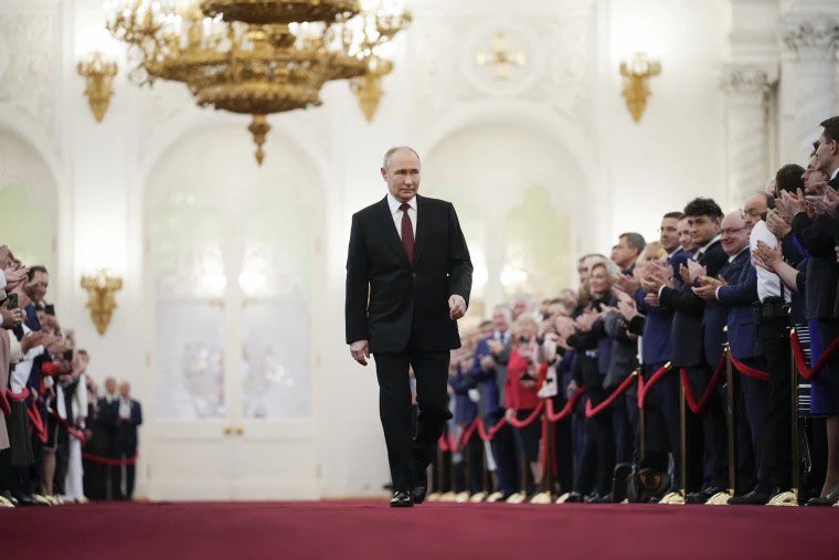 Vladimir Putin was sworn in for a fifth term as Russia’s president. #K24Updates