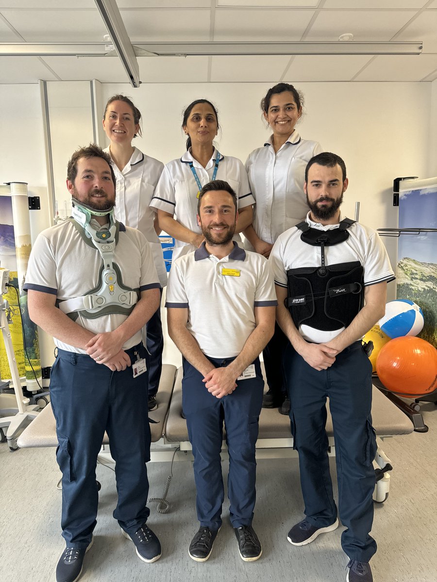 Thank you Jonathan Scott for providing CTO and TLSO training to RRT physiotherapy team! #onebigteam #neurosurgery #emergencycare #RRT #physiotherapy @UHP_NHS @Derriford_Hosp