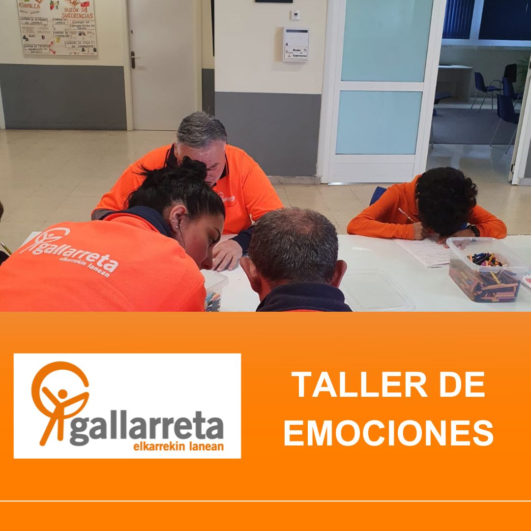 Trabajando las emociones 
#CentroOcupacional #CentroEspecialDeEmpleo #InclusiónLaboral #PersonasConDiscapacidad #Meatzaldea #Industria #MedioAmbiente #Limpiezas #RepartoPublicitario #Mantenimiento #Atención #Orientación #Formación #Programas #EnvejecimientoActivo