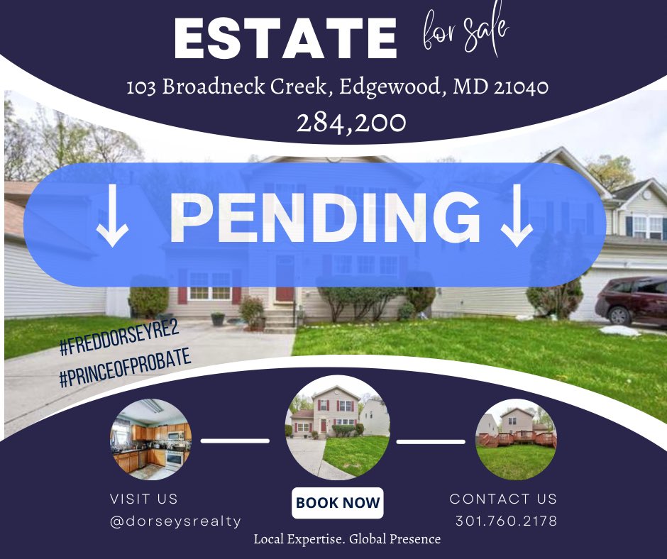 thefreddorsey's tweet photo. Market Update with Dorsey’s Realty 

#monday #market #update #dorseys #international #realty #harford #county #local #expertise #global #brand #realestate #realtor #broker #selling #machine #pending #sold #probate #estate #trust #fred #dorsey #princeofprobate https://t.co/NzB9USsi0j