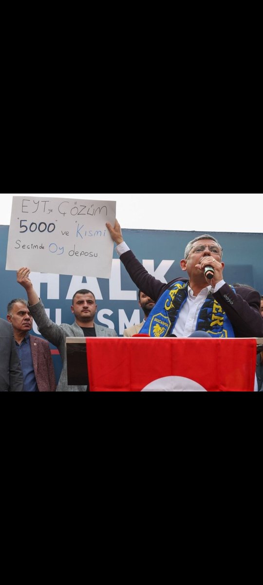CHP genel başkanı özgür özel 5000 Prim ve Kısmi pirim emeklilik yasal hakkımız verilmedi Kısmi emeklilik 50/55 yasal hak verilmedi @eczozgurozel #İktidarEmekliyiOyalama #İktidarEYTyiUnutma