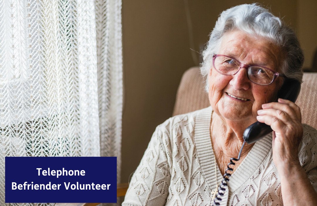 Could you spare some time to help our Telephone Befriending Service? You will provide weekly calls to local older people who are lonely and isolated. #friendlychat 💜 Please email volunteering@ageukrichmond.org.uk All details: ageuk.org.uk/richmonduponth…