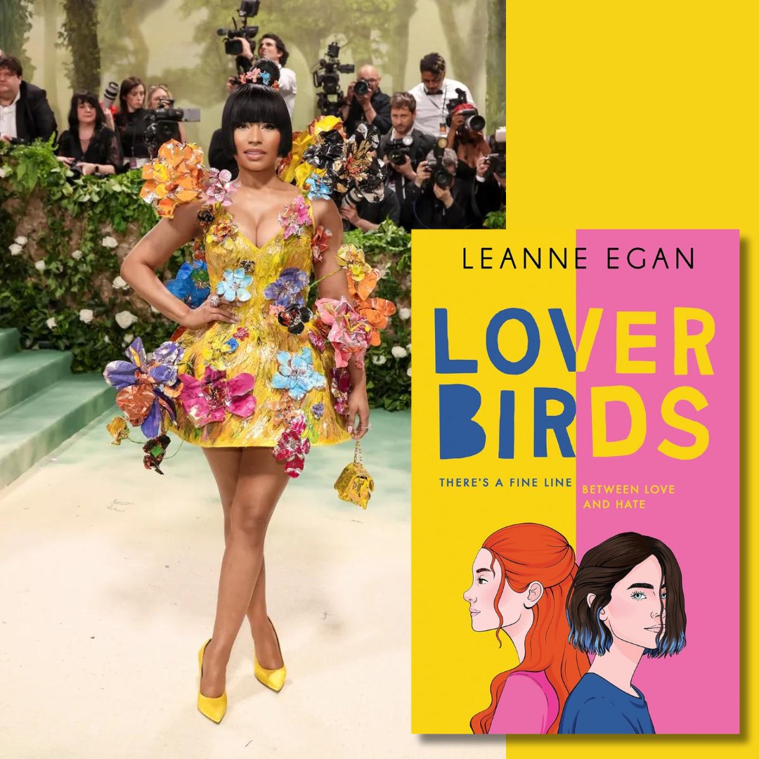 Those 2024 debut children’s authors were killing it at the #MetGala last night! 😉 First up: Lover Birds by @leanneeggg Out July 2024 🕊️🕊️✨✨