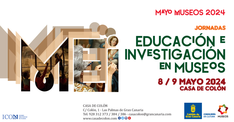 🏛️ Calentando motores para el #DíadelosMuseos (#18Mayo), celebramos las Jornadas «Educación e Investigación en Museos».
🎙️ Relevantes especialistas reflexionarán sobre el lema elegido por el @IcomOfficiel para el #DIM2024.
🗓️ 8 y 9 mayo
+Info y programa 👇
casadecolon.com/actividades