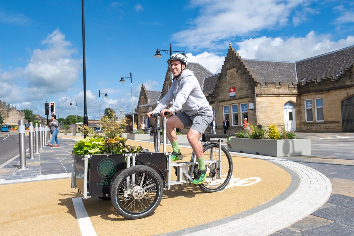 Cargo bikes are cycles designed for carrying heavy or large items. Equipped with an electric battery, they are a viable option for both business deliveries and everyday journeys. We spoke to people across Scotland about their cargo bike stories 👇 buff.ly/3OxFJQR