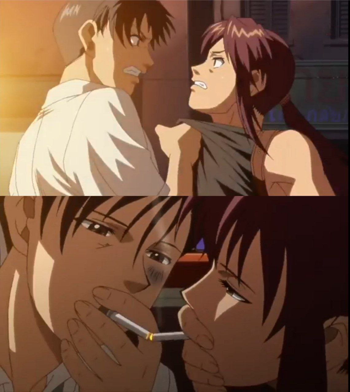 BLACK LAGOON Blu-ray002 CIGARETTE KISS BLACK LAGOON Blu-ray002