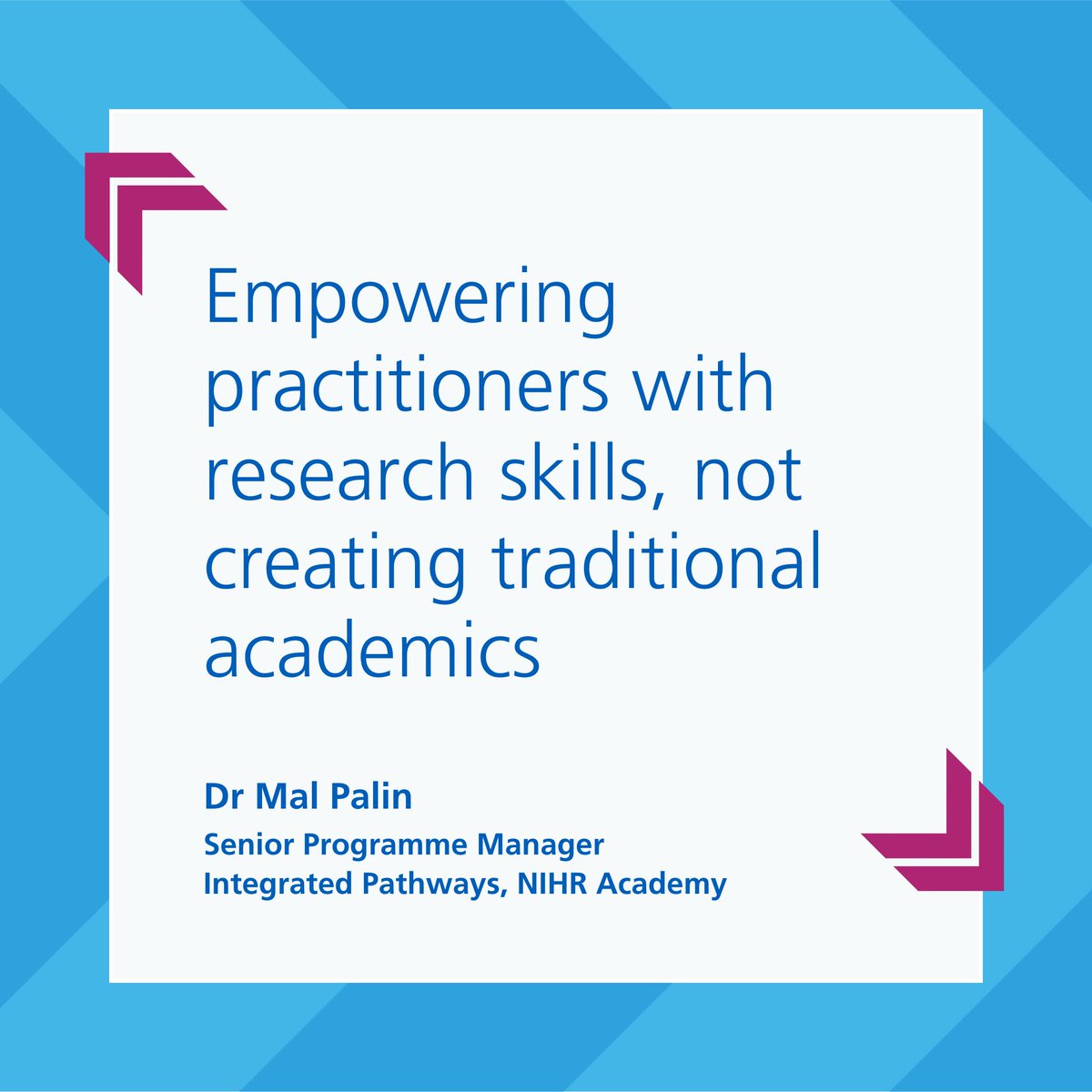 Are you a practitioner working in a local authority? Our latest blog highlights the 'Developing Local Authority Researchers' workspace - a @NIHRcommunity programme designed to equip practitioners with robust research skills. Click the link in bio for the full blog! #FutureNHS