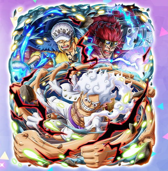 DailyLLK's tweet image. New card from One Piece Treasure Cruise ✨️
It makes me happy to see them together like this 🥲❤️