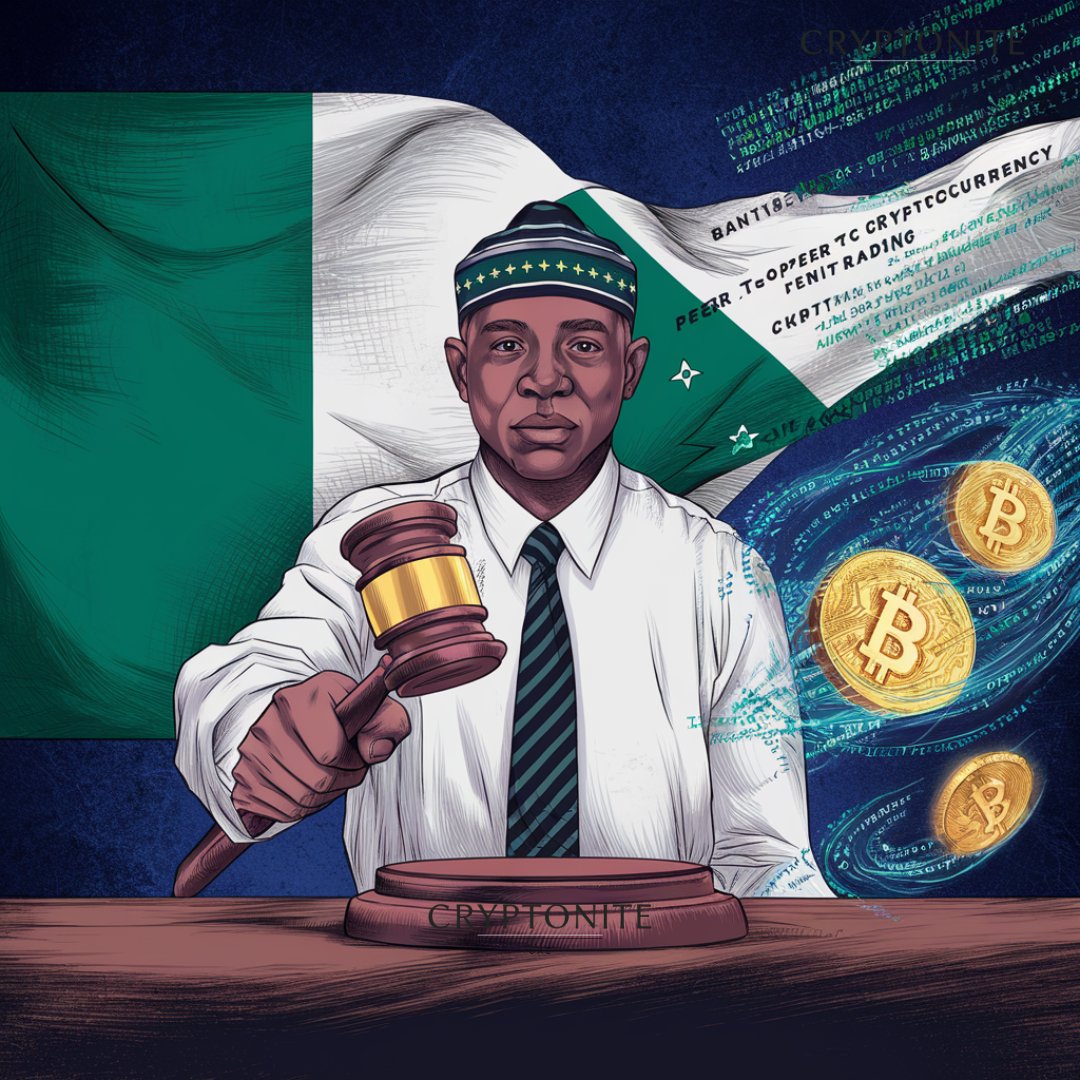 CryptoniteUae's tweet photo. NIGERIA CRACKS DOWN ON CRYPTO: P2P TRADING IN NAIRA SET FOR BAN

To read more- https://t.co/e7ej1rOwxG
#NigeriaCryptoBan 🇳🇬 #P2PBan #NigeriaSEC #CBDCvsCrypto #CryptoRegulation #Naira https://t.co/uvZpbEyRuw