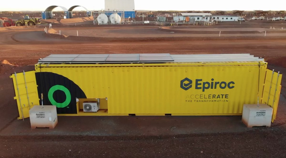 .@epirocgroup has introduced its first #offgrid mobile solution, developed with #ironore mining & #greenenergy major, @FortescueNews. The solution is available in 10-25 kW units powered by @radlinkcomms #batteries & @genzenergy solar fit out conversions shorturl.at/cpBR3