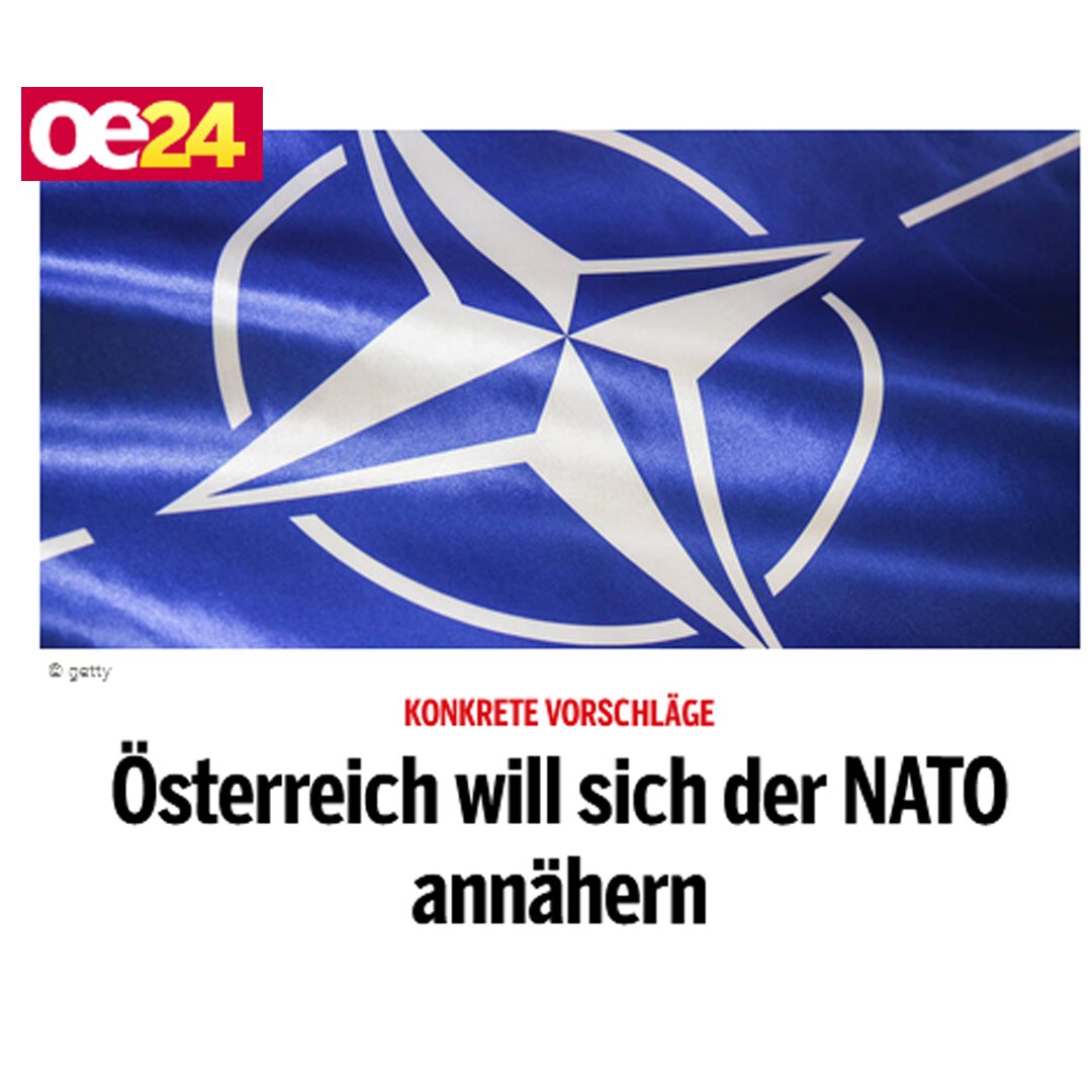 Wie diverse Medien heute berichten, ist Österreich an einer „Intensivierung des Austauschs“ mit der NATO interessiert. Dieser Wunsch soll Ende Dezember dem Militärbündnis mittels Brief übermittelt worden sein. Es wird immer offensichtlicher: ÖVP und Grüne arbeiten immer…