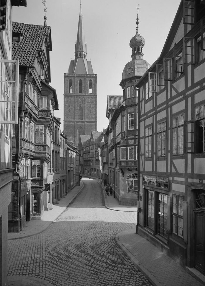 Our satanic overlords….

Lie - cheat - steal - destroy - destroy - destroy. 

“Medieval Town Of Hildesheim, Lower Saxony, Germany. Once One Of The Most Picturesque And Pristine Late Medieval Towns In Europe. Destroyed On March 22nd, 1945, One Month Before The War's End”