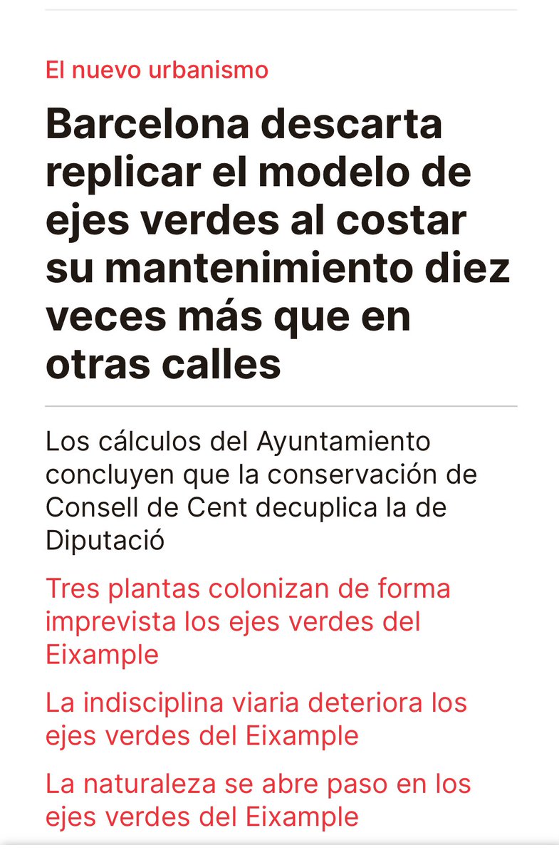 Siempre hay un “efecto retorno” agazapado para cualquier movimiento. Efectivamente, hacer las cosas bien es 10 veces más caro que no hacer nada. Conclusión: El asfalto es más barato, pero eso ya lo sabíamos.