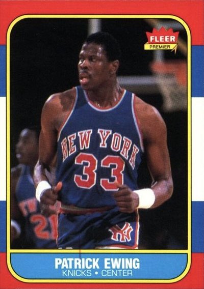 Patrick Ewing @nyknicks @NBA 
#RookieCard