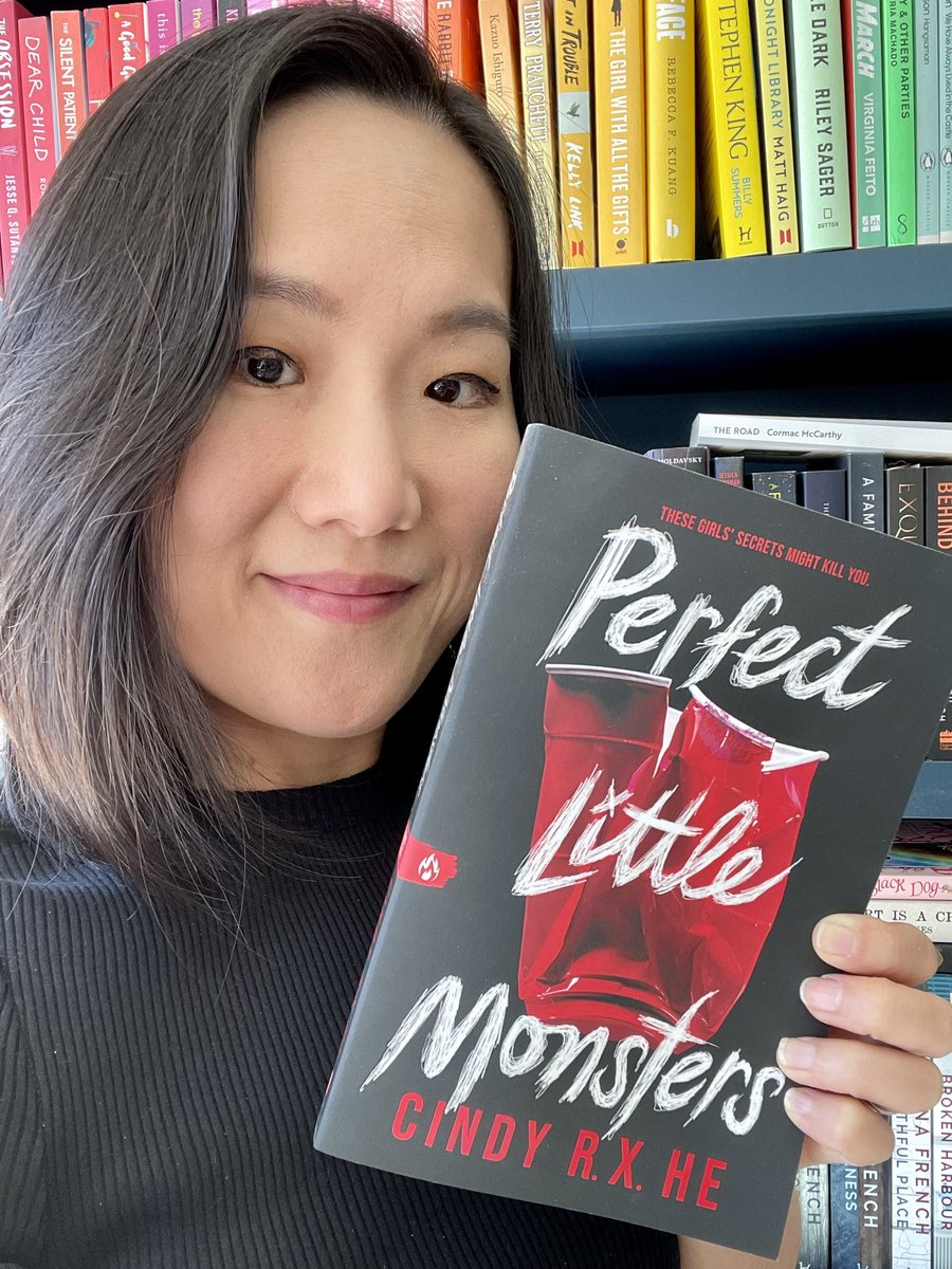 Perfect Little Monsters is out in the world today!!😍 Having all kinds of feelings; just grateful for all the love and support from friends, the wonderful authors and booksellers and librarians and book lovers, bloggers, and podcasters 🖤 Please do tag me if you see it in stores!