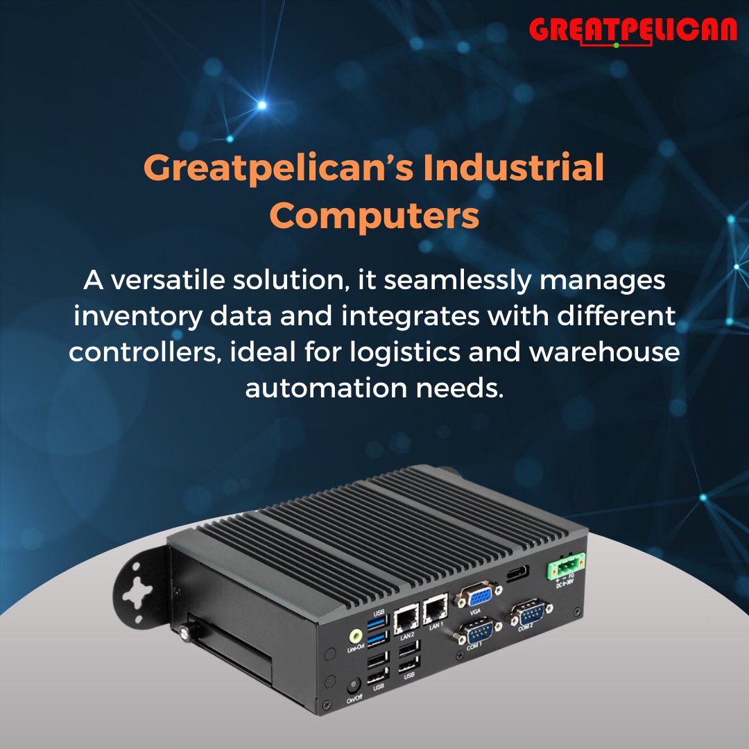 Automate With Greatpelican.

#industrialpc #iot #datacollection #automation #technology #DigitalTransformation #cybersecurity #industrialcomputer #SCADA #ReducedDowntime #greatpelican #PersonnelMinimization #RemoteMonitoring #EquipmentManagement #OnsiteEfficiency
