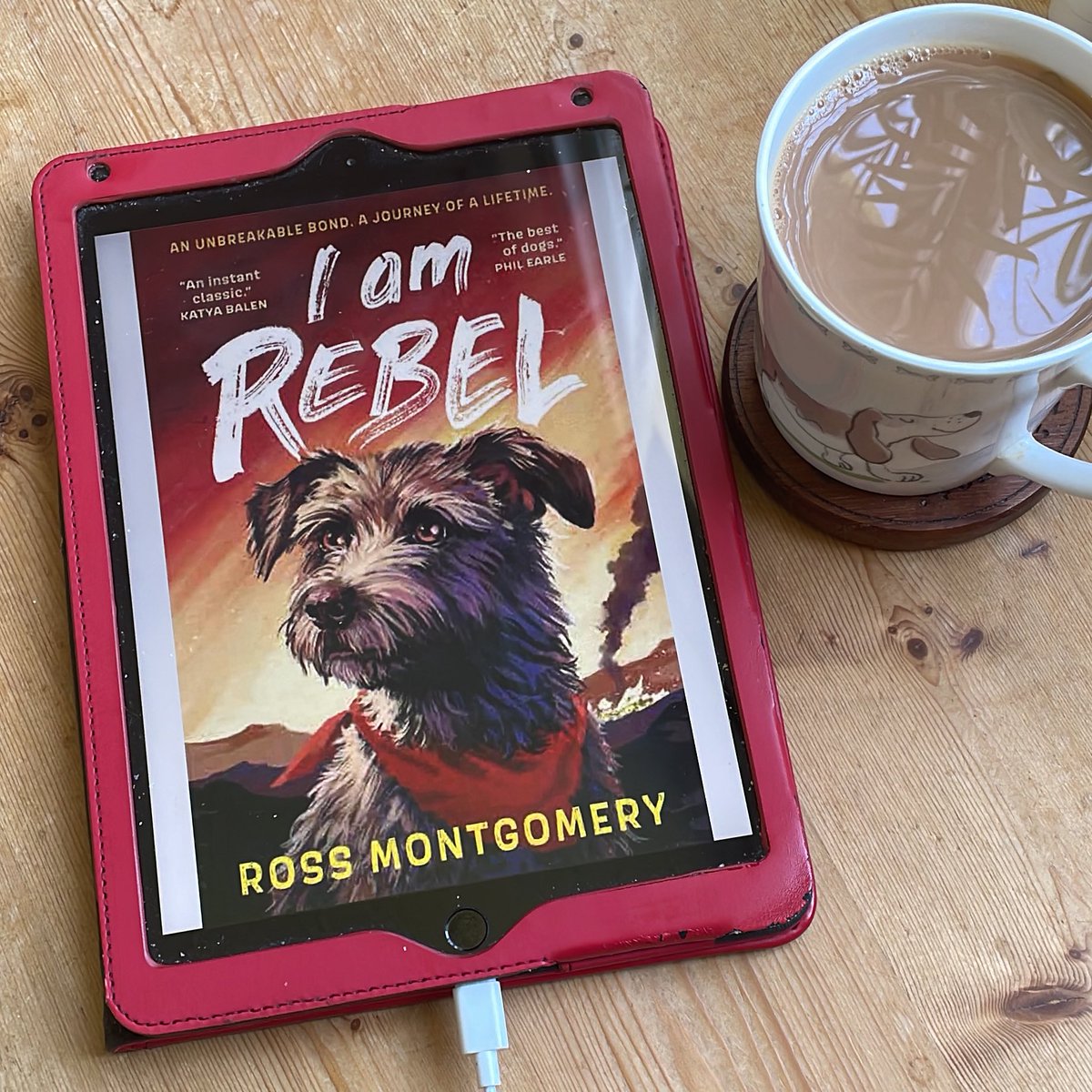 Anyone else’s reading plans suddenly changed this afternoon? #IAmRebel #NetGalley @mossmontmomery @WalkerBooksUK
