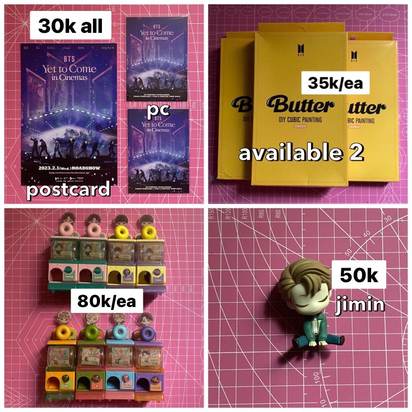 WTS Want to Sell ready INA 📍Tangerang, Banten ✅ Shopeelive/shopeevideo ✅ WW must have INA address pc bts photocard jungkook jk cubic painting yet to come cgv ytc jp japan tiny tan tinytan butter postcard live on stage online dfesta golden weverse usa us wv d2c bnn b&n