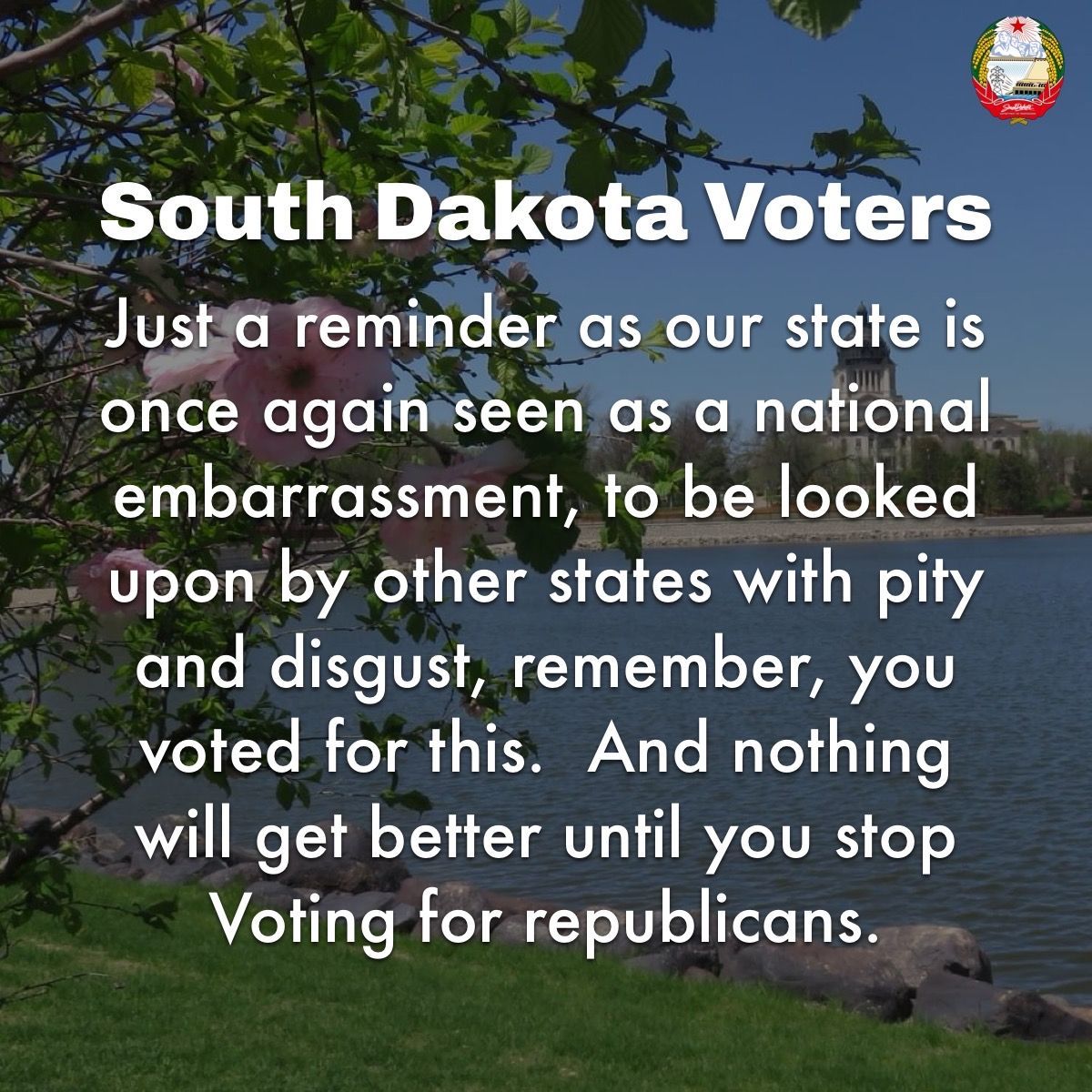 Make Politicians Afraid Again  #propaganda #southdakota #hifromsd #memes #fyp #siouxfalls #southdakotatruth