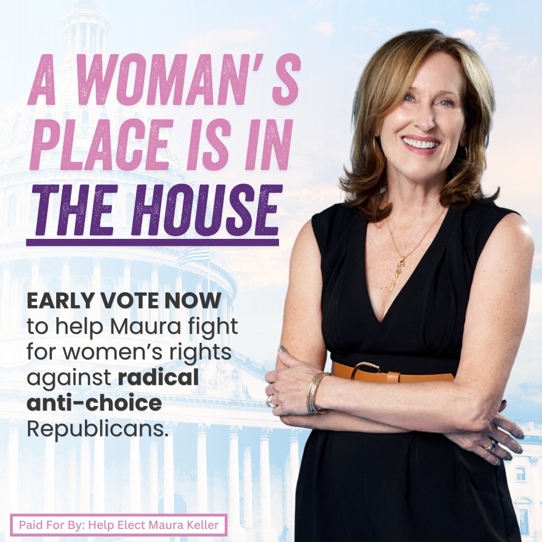 Have you voted yet? Make sure you head to the polls and support retired Lieutenant Colonel, Maura Keller! A vote for Maura is a vote for reproductive freedom, VA reform, raising the minimum wage, and equality for all. #govote #earlyvoting #prochoice