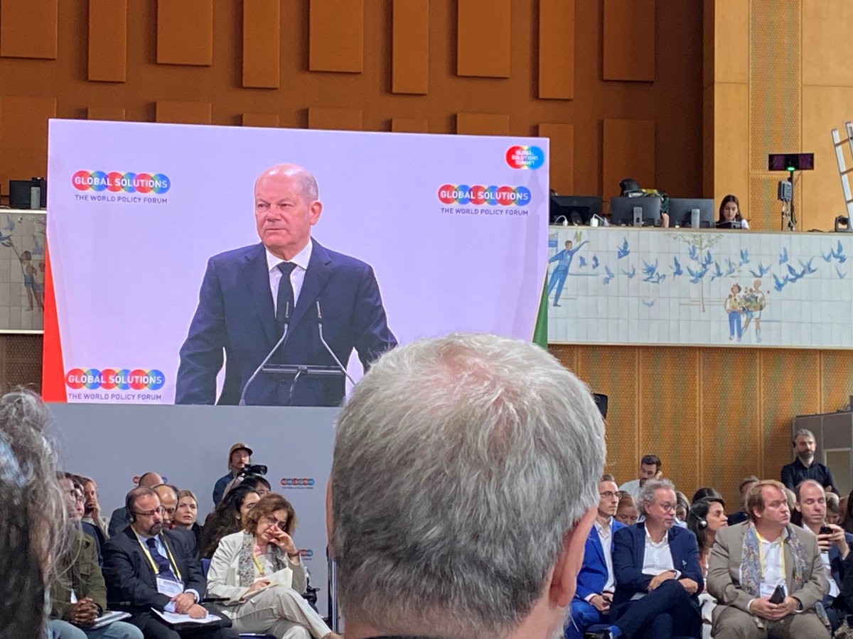 Great keynote from @Bundeskanzler Olaf Scholz at the #GSS2024. Thank you for highlighting Germany’s support for hybrid capital and @WorldBank’s evolution. There was strong agreement on my panel for a robust #IDA21 replenishment. #IDA can multiply donor impact up to 4x. #IDAWORKS