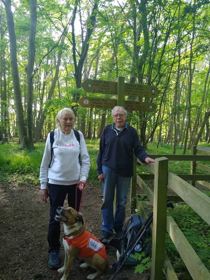 Congratulations to Maggie Herod (plus dog, plus friends!) on walking the Icknield Way in aid of Luton Foodbank. Read Maggie’s walk diary at justgiving.com/campaign/maggie and please donate if you can. Huge thanks to Maggie, Kiwi, et al, and also to JustGiving donors.