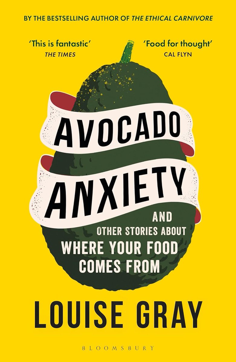So thrilled to spread the word that @loubgray has been shortlisted with AVOCADO ANXIETY for the @GuildFoodWriter 2024 Annual Awards in the Investigative Writing category!